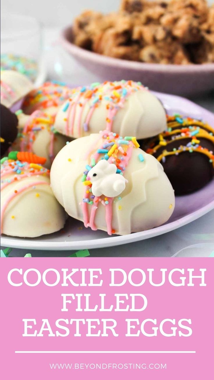 Chocolate Chip Cookie Dough Easter Eggs: Your New Favorite Treat